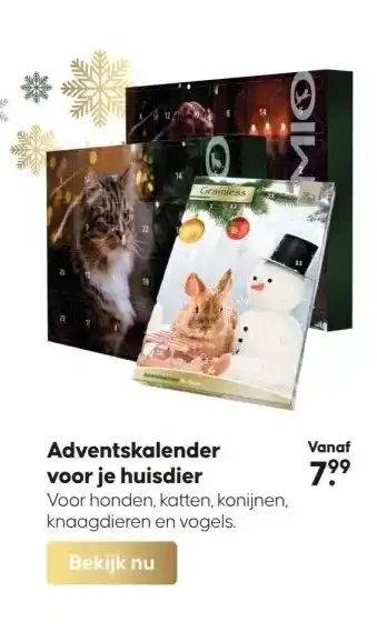 Pets Place Adventskalender voor je huisdier aanbieding