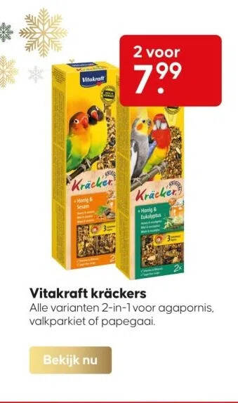 Pets Place Vitakraft kräckers aanbieding