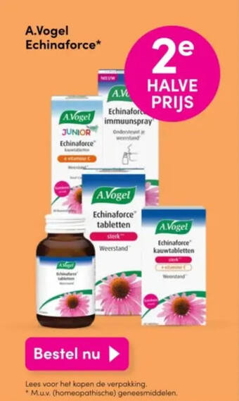 DA A.Vogel Echinaforce aanbieding