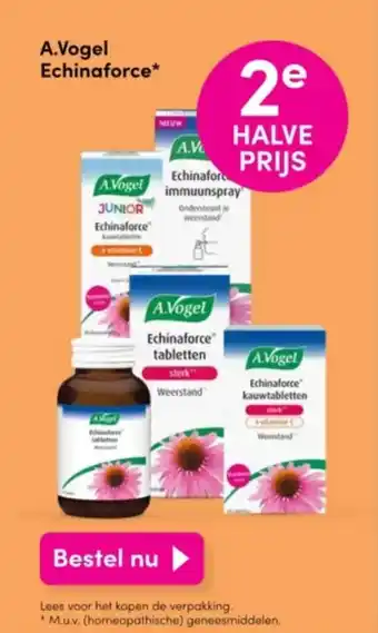 DA A.Vogel Echinaforce aanbieding