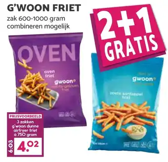 Boon`s Markt G'woon friet aanbieding