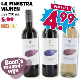 Boon`s Markt La finestra wijnen aanbieding