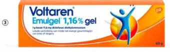 DA Voltaren Emulgel 1,16% 60 gram aanbieding