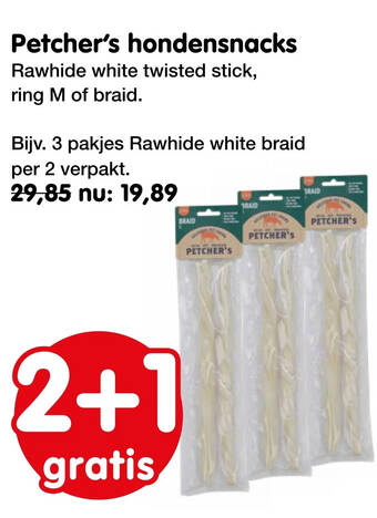 Jumper Petcher's hondensnacks aanbieding
