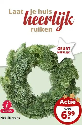 GroenRijk Nobilis krans aanbieding