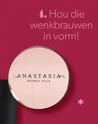 Wehkamp Anastasia beverly hills brow freeze aanbieding