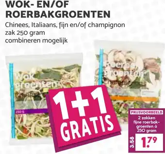 MCD Supermarkt Wok- en/of roerbakgroenten aanbieding