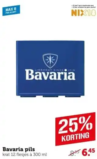 Coop Bavaria pils aanbieding