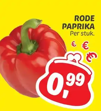 Dekamarkt Rode paprika aanbieding