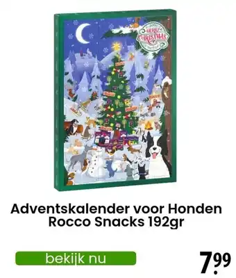 Zooplus Adventskalender voor Honden Rocco Snacks 192gr aanbieding