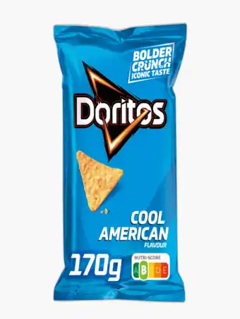 Flink Doritos cool american tortilla chips 170g aanbieding