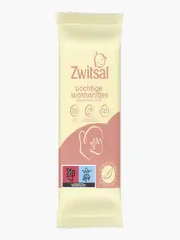 Flink Zwitsal vochtige washandjes 20st aanbieding