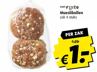 Boni Mueslibollen aanbieding