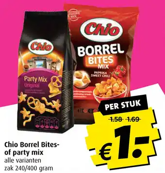 Boni Chio Borrel Bites- of party mix aanbieding