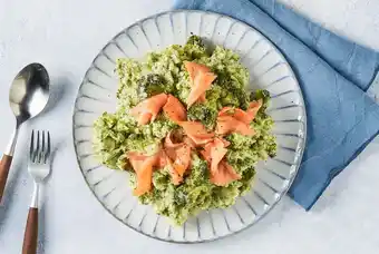 Picnic Broccoli-stamppot met gerookte zalm aanbieding