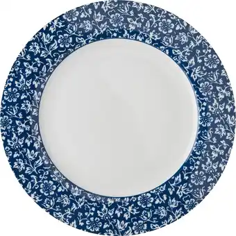 Intratuin Laura ashley bord alyssa blauw d 26 h 1,9 cm aanbieding