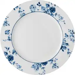Intratuin Laura ashley bord china rose blauw d 26 h 1,9 cm aanbieding