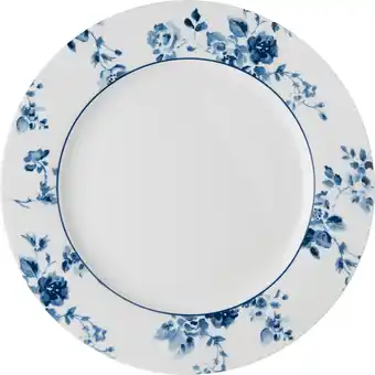 Intratuin Laura ashley bord china rose blauw d 26 h 1,9 cm aanbieding