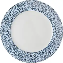 Intratuin Laura ashley bord floris blauw d 26 h 1,9 cm aanbieding