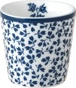 Intratuin Laura ashley eierdop floris blauw d 5,1 h 4,9 cm aanbieding
