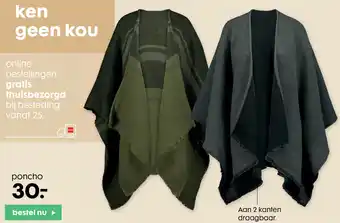 HEMA Poncho aanbieding