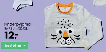 HEMA Kinderpyjama aanbieding