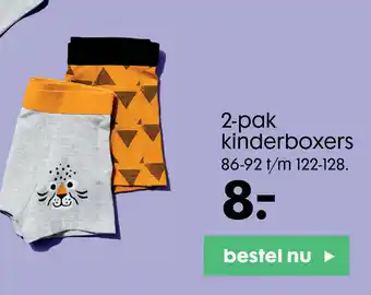 HEMA Kinderboxers aanbieding