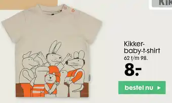 HEMA Kikker- baby-t-shirt aanbieding