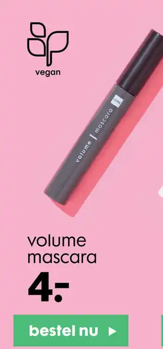 HEMA Volume mascara aanbieding