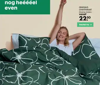 HEMA Dekbedovertrekset aanbieding