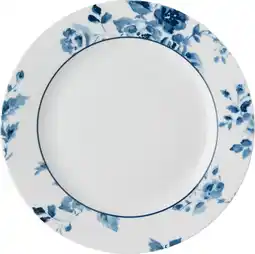 Intratuin Laura ashley gebaksbord china rose blauw d 18 h 1,7 cm aanbieding