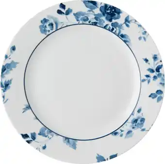 Intratuin Laura ashley gebaksbord china rose blauw d 18 h 1,7 cm aanbieding