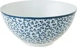 Intratuin Laura ashley schaal floris blauw d 13 h 6 cm aanbieding