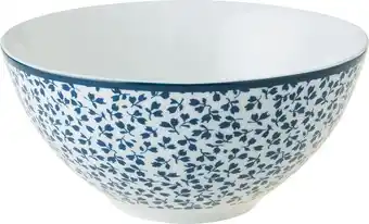 Intratuin Laura ashley schaal floris blauw d 13 h 6 cm aanbieding