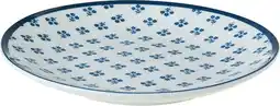 Intratuin Laura ashley bord fleur blauw d 12 h 1,7 cm aanbieding
