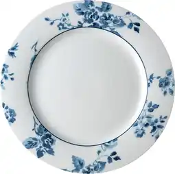 Intratuin Laura ashley bord china rose blauw d 23,4 h 1,7 cm aanbieding