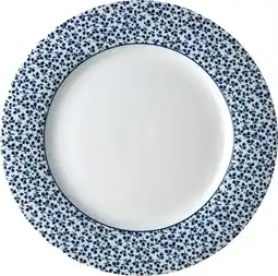 Intratuin Laura ashley bord floris bord blauw d 23,4 h 1,7 cm aanbieding
