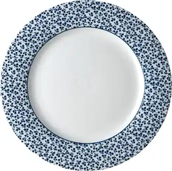 Intratuin Laura ashley bord floris bord blauw d 23,4 h 1,7 cm aanbieding