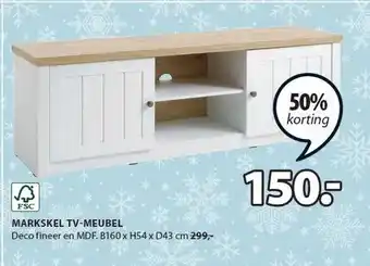 Jysk Markskel tv-meubel aanbieding