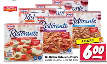 Nettorama Dr. oetker ristorante pizza's aanbieding