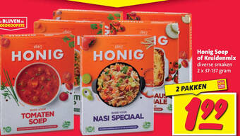 Nettorama Honig soep of kruidenmix aanbieding