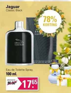 De Online Drogist Jaguar classic black aanbieding