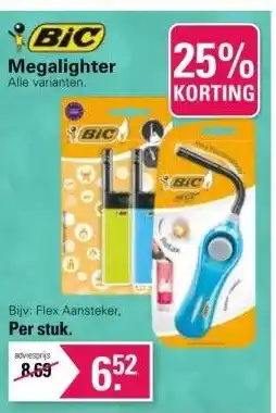 De Online Drogist Bic megalighter aanbieding