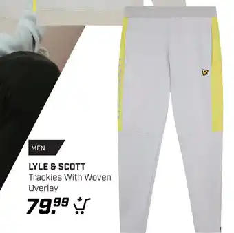 Daka Sport LYLE & SCOTT Trackies With Woven Overlay aanbieding