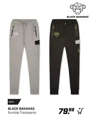 Daka Sport BLACK BANANAS Rumble Trackpants aanbieding