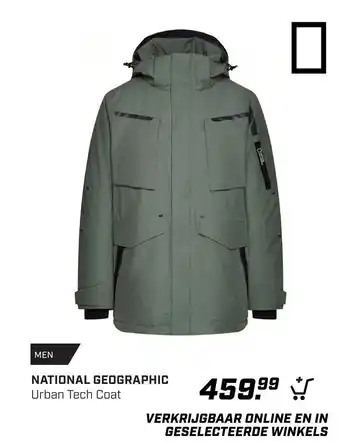 Daka Sport NATIONAL GEOGRAPHIC Urban Tech Coat aanbieding