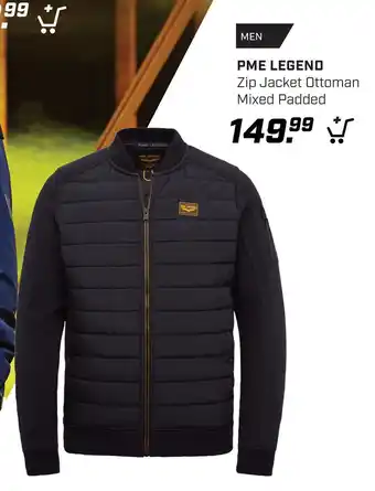 Daka Sport PME LEGEND Zip Jacket Ottoman Mixed Padded aanbieding