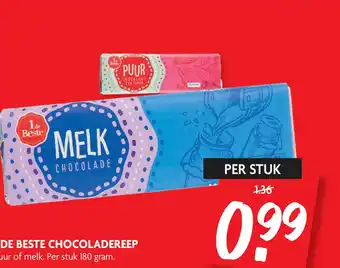 Dekamarkt 1 DE BESTE CHOCOLADEREEP aanbieding