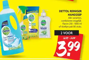 Dekamarkt DETTOL REINIGER HANDZEEP aanbieding