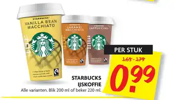 Dekamarkt STARBUCKS USKOFFIE aanbieding